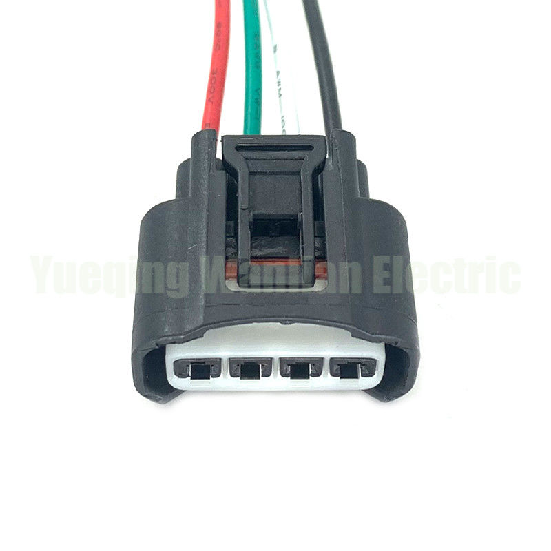 7283-7449-30 4 Pin Çakma Bobin Plug Bağlantısı Siyah Kadın Otomatik Plug