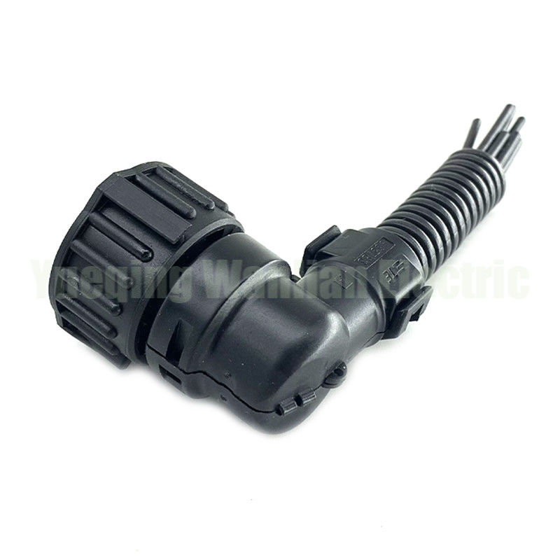 7 Pin 967650-1 968421-1 1-1813344-1 Yuvarlak Odometer Hız Algılayıcı Siyah Kapalı Tel Bağlantısı