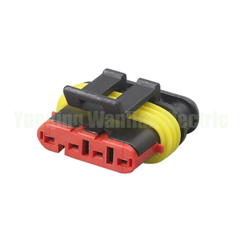 4 Pin 282088-1 Superseal Otomobil Elektrik Bağlantıları ve Sızdırmaz Suya Karşı Otomobil Soketi