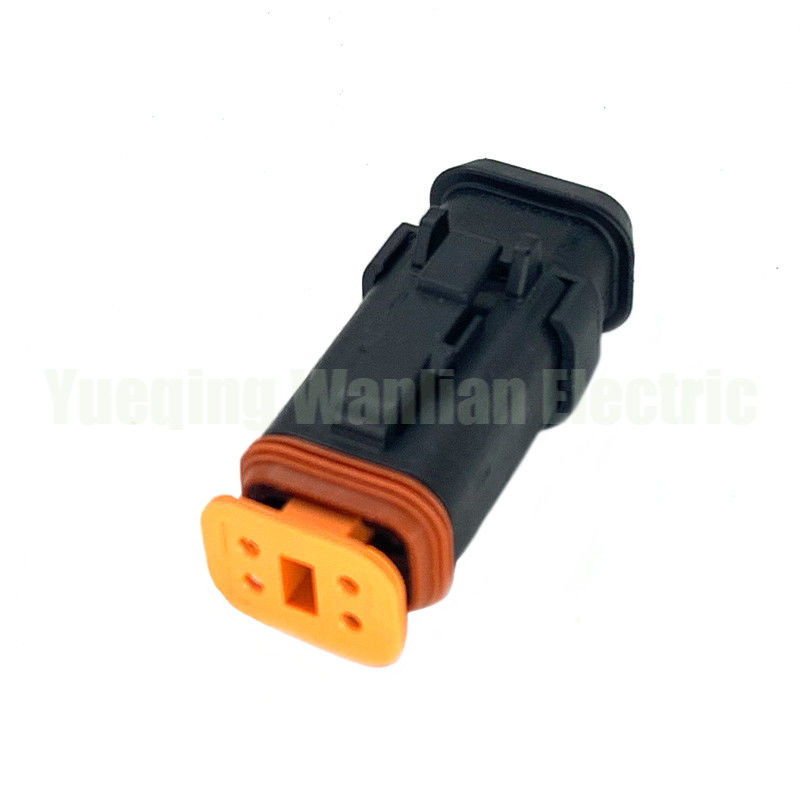 4 pin DT06-4S-EP11 plastik elektrikli fiş su geçirmez kablo bağlantısı kablosu uzun uç kapağı olan kadın bağlantısı