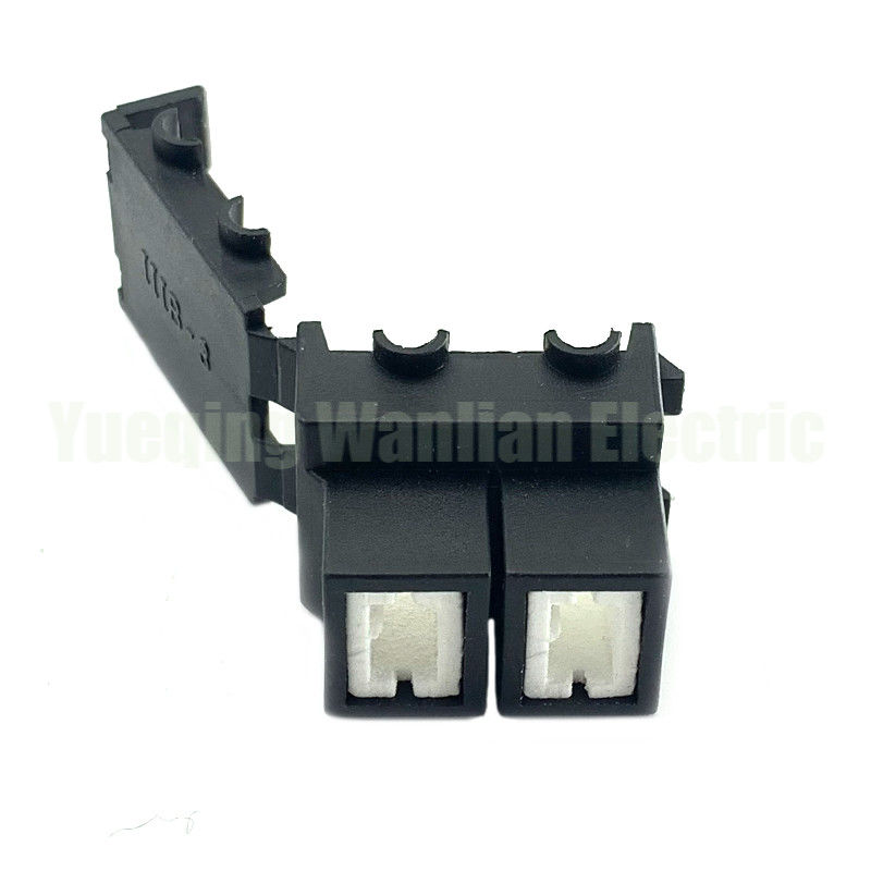 H7-2B Seramik Far Soket Plug Bağlantısı 2 Pin Yüksek Voltajlı Otomobil Bağlantıları