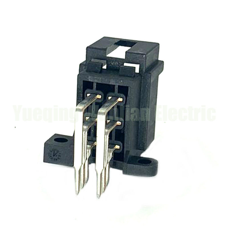 6 Pin 9-966140-5 PCB Plug Otomatik Kablolama Bağlantısı 6 Way Plug Pin Connector