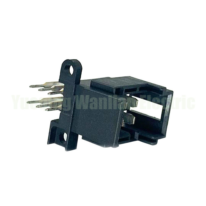 6 Pin 9-966140-5 PCB Plug Otomatik Kablolama Bağlantısı 6 Way Plug Pin Connector
