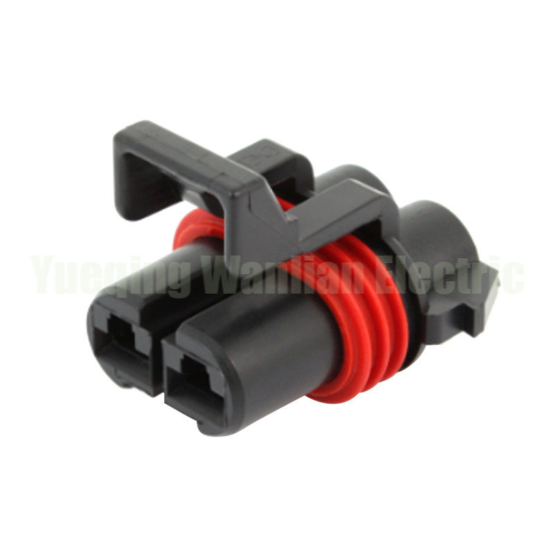 12052613 Otomatik Plug 2 Pin Kablo Bağlantısı Su geçirmez Elektrik Kablo Bağlantısı