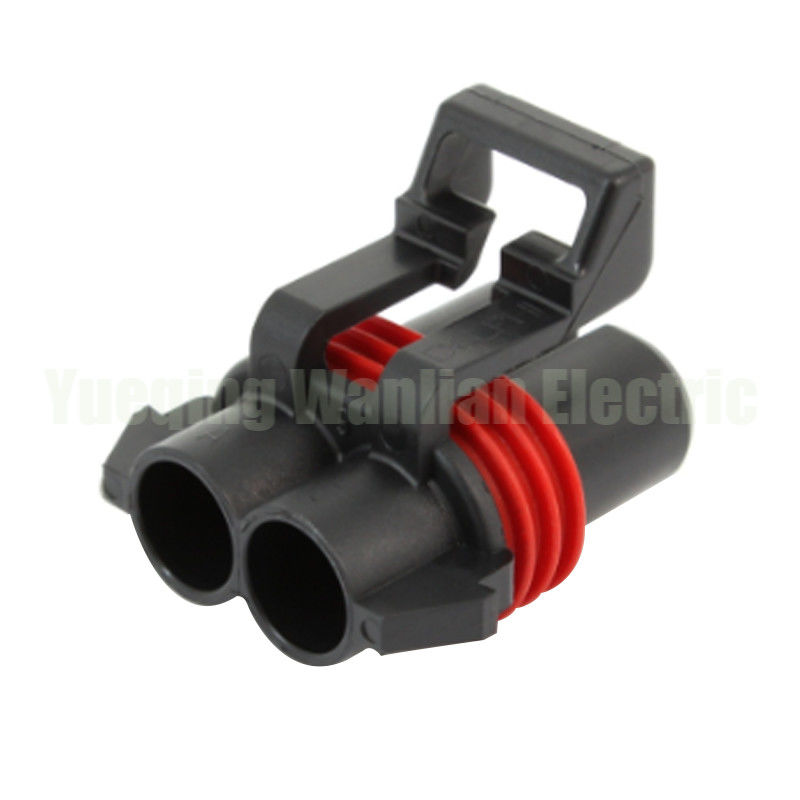 12052613 Otomatik Plug 2 Pin Kablo Bağlantısı Su geçirmez Elektrik Kablo Bağlantısı