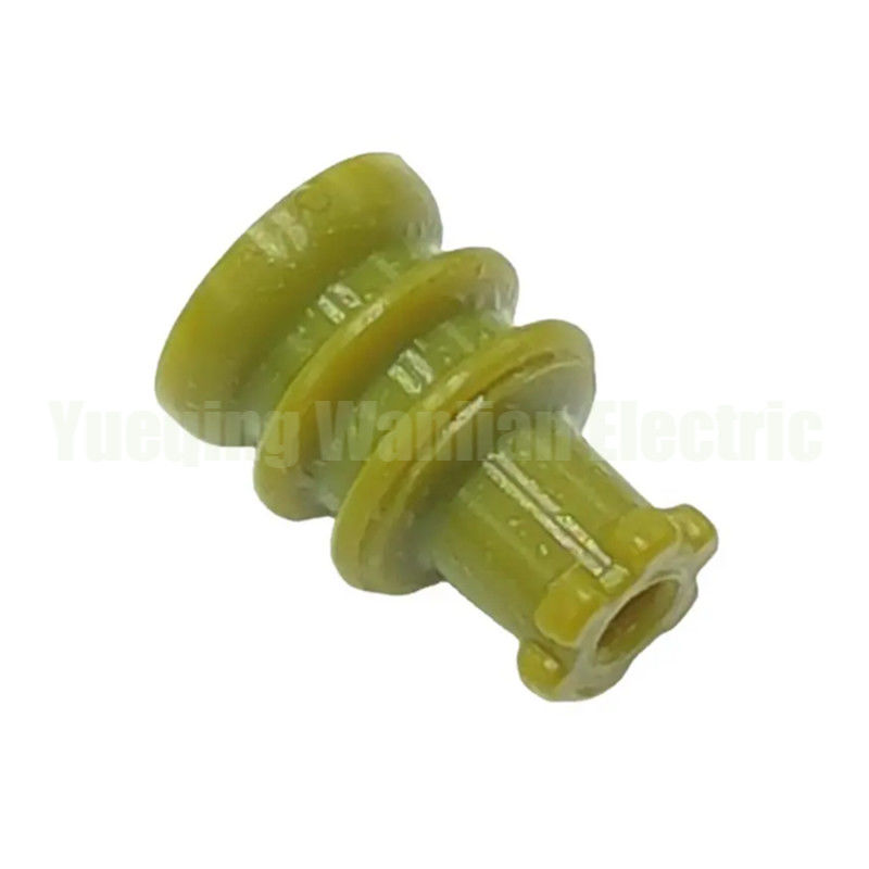 RS220-01100 Yeşil Kauçuk Kablo Düğmesi Otomatik Superseal Kablo Düğmesi Auo Kablo Bağlantısı için