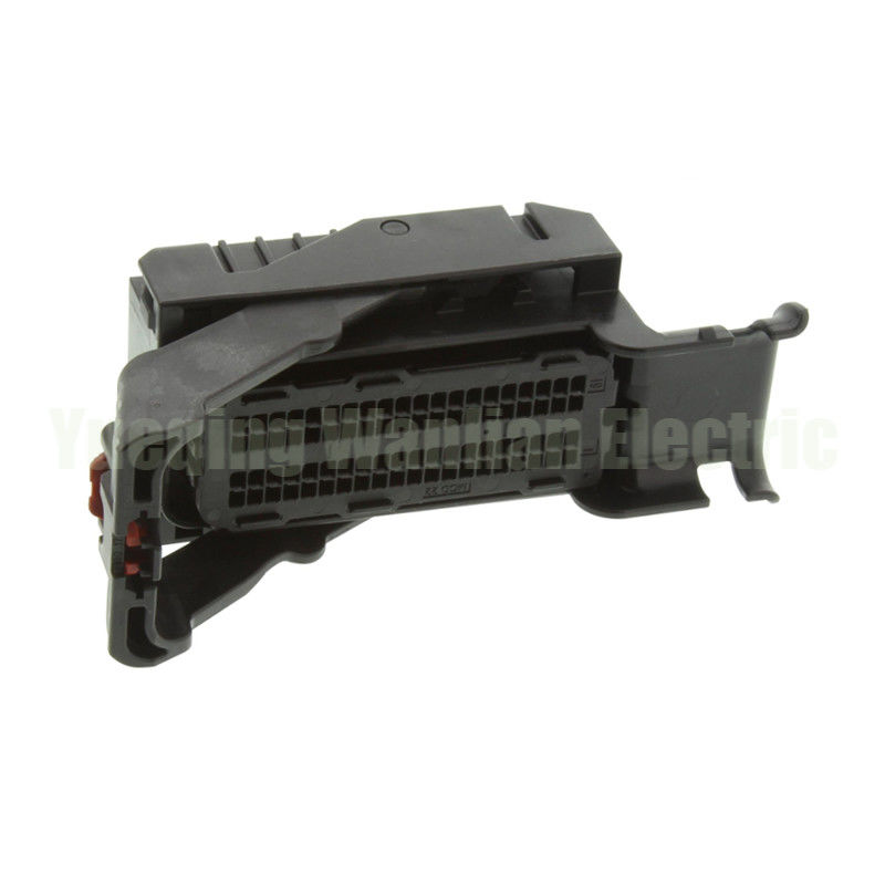 34566-0803 80 Pin Otomobil ECU Bağlantısı Soket Siyah Renk