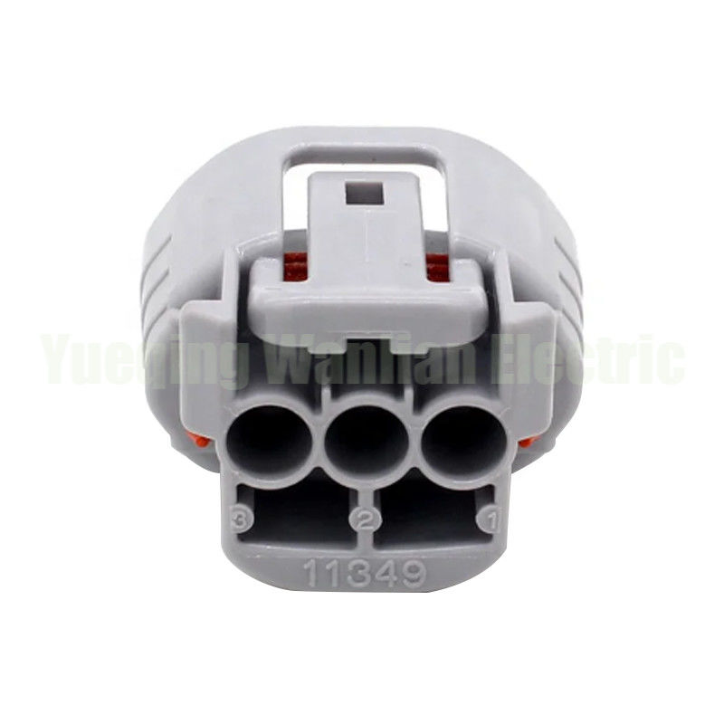 Gri 189-0443 90980-11349 3 Pin Otomatik Alternatör Kablo Bağlayıcısı Elektrikli Far Fişi