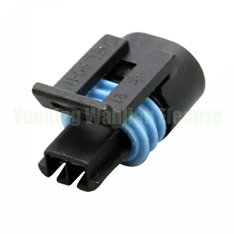 12162193 12162195 0441201 2 Pin Kadın Su geçirmez Elektrik Kablosu Bağlantısı Sıfırlanmış Otomatik Fiş