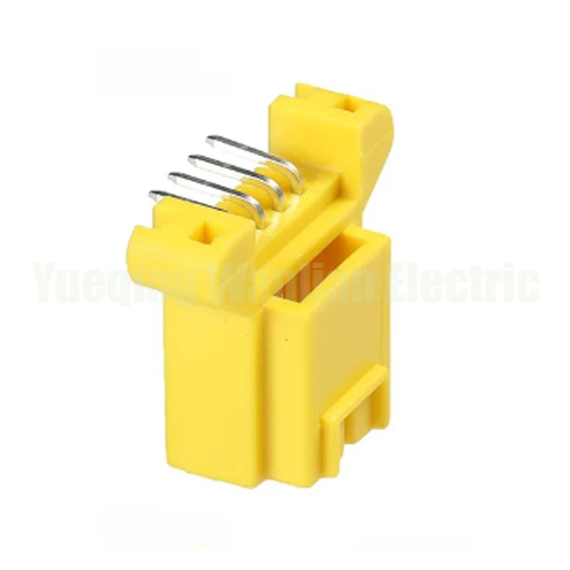 4 Pin 1743218-5 Plastik Konut Kablo Harness Soket Otomobil PCB Bağlantı Plug
