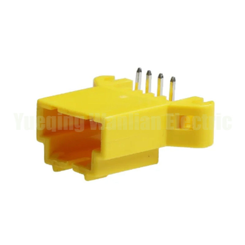 4 Pin 1743218-5 Plastik Konut Kablo Harness Soket Otomobil PCB Bağlantı Plug