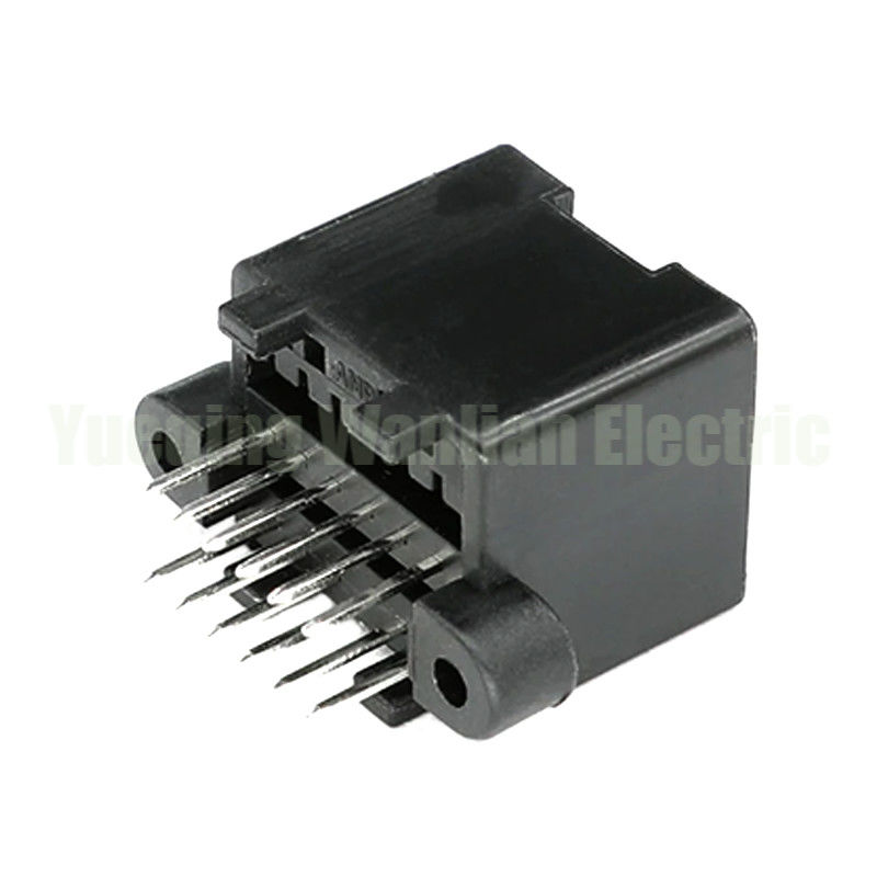 12 Pin 174973-2 Otomobil konektörü PCB Montaj Başlığı Dikey Kablo-Tür Ekmeği Soket