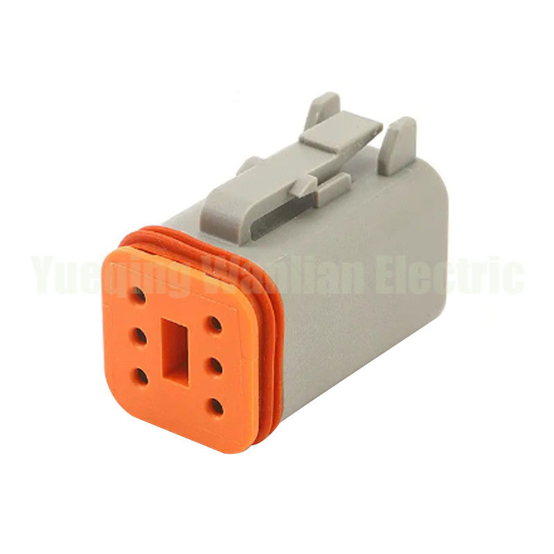 DT06-6S 6 Pin Otomatik Su geçirmez Bağlantı Otomobil Elektrikli Tel Harness Pigtail Plug