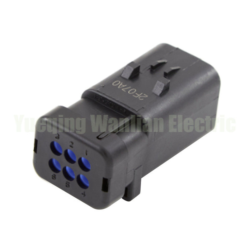 776434-1 AMPSEAL Sıfırlanmış Erkek Kablo Bağlantısı 6 Pin Digger Kazı makinesi Kamşaft Sensör Tuş Bağlantısı