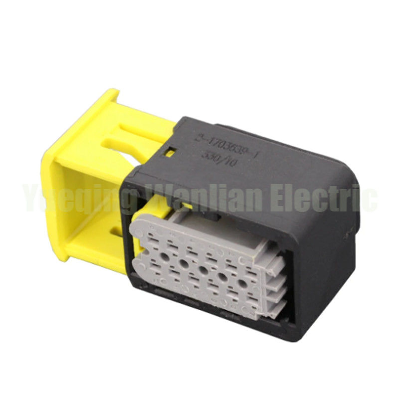 2-1703639-1 12 Pin HDSCS Bağlantısı Kadın Su geçirmez Otomobil Elektrikli Bağlantıları