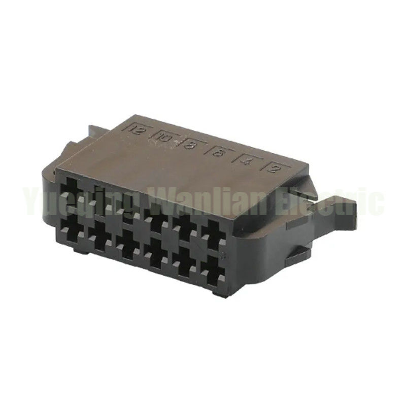 12 Pin 191972726 1-929624-1 Otomatik Elektrik Kablolama Kadın Doklama Soketi AC Montajı