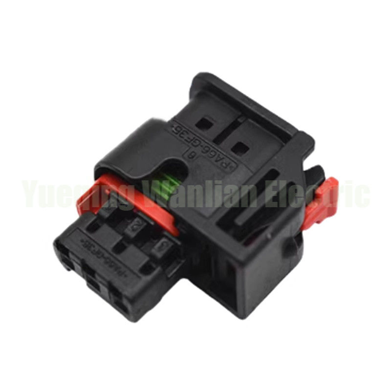 3 Pin 1488992-5 1.2 Serisi Otomatik Su geçirmez Plug AC Montaj Siyah Elektrikli Bağlantı Kablosu Kablo Soket