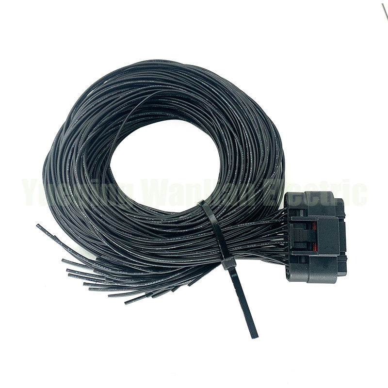 33 Pin 1554461-2 1554461-1 Otomobil Motosiklet motosiklet su geçirmez konektör PCB Soket kontrol sistemi ECU fiş
