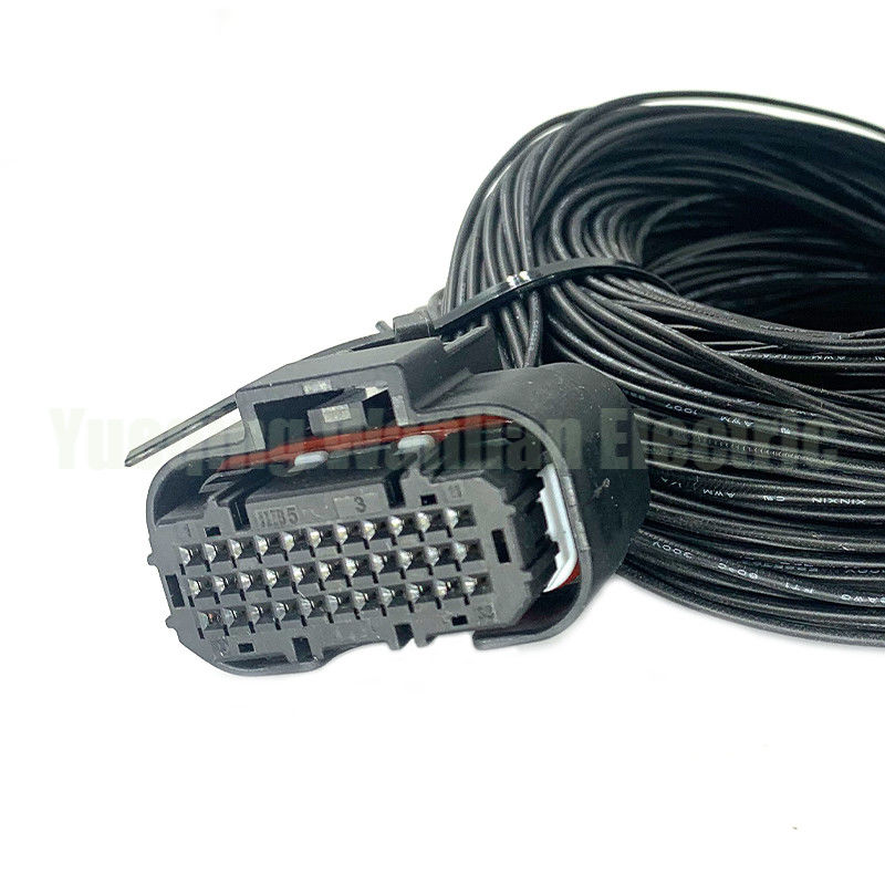 33 Pin 1554461-2 1554461-1 Otomobil Motosiklet motosiklet su geçirmez konektör PCB Soket kontrol sistemi ECU fiş