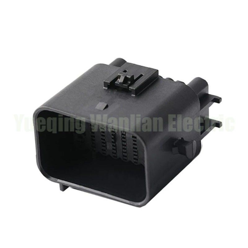 36 Pin 1743062-2 ECU Siyah Bağlantı Soketi Otomobil Su geçirmez Erkek Kablo Soket