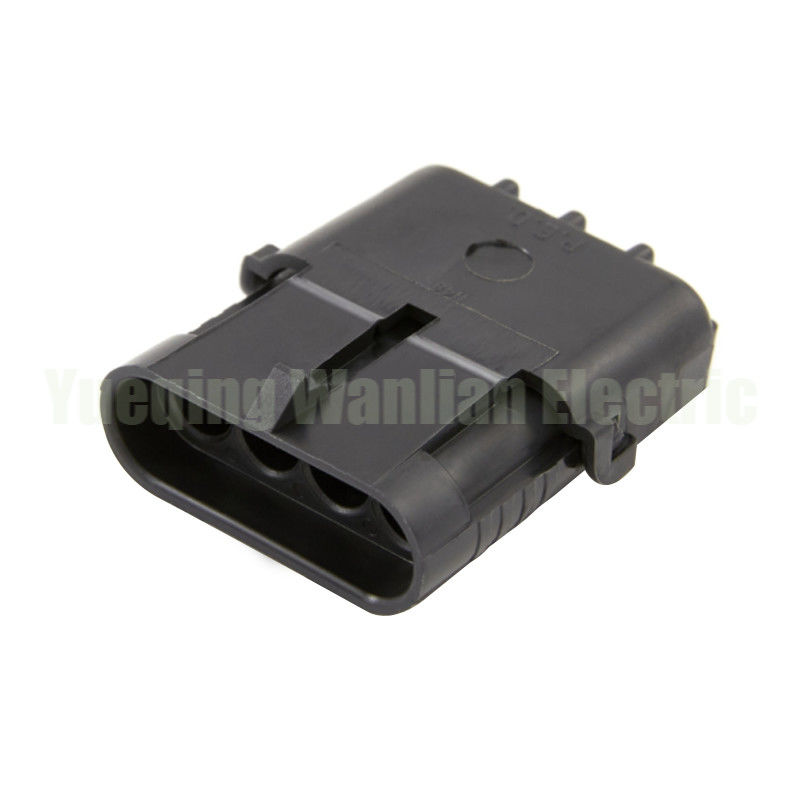 4 Pin 120109741 Elektrik Kablosu Bağlayıcısı Su geçirmez Hava Paketi Kare Tel Kadın Fiş Soket