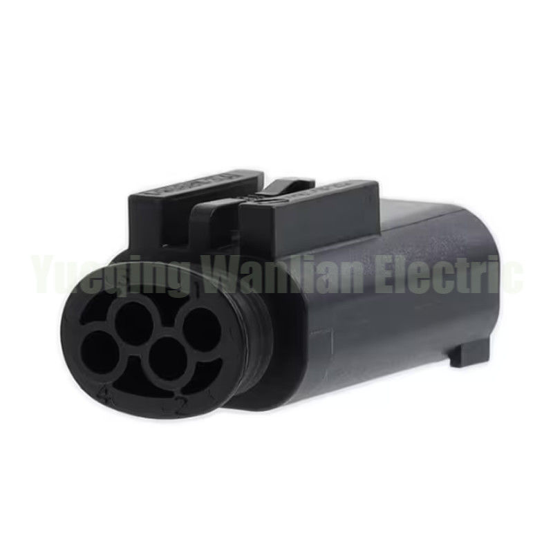 4 Pin 1-967584-3 Otomobil Kablo Soketleri AC Montaj Otomobil Fişleri Parçalar Araba Bağlantısı