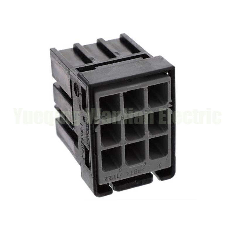 9 Pin 1-968307-2 kadın Otomobil Güç Amplifier fiyuz kutusu Tel kemer bağlantısı