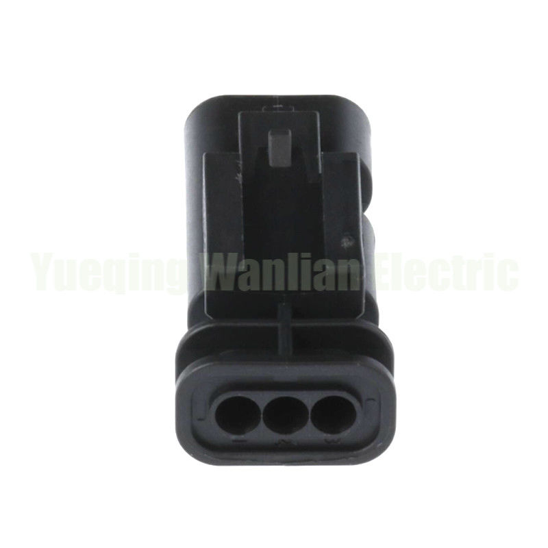 3 Pin 1-1703494-1 Park sensörü için su geçirmez bağlantı Elektrikli göz fiş