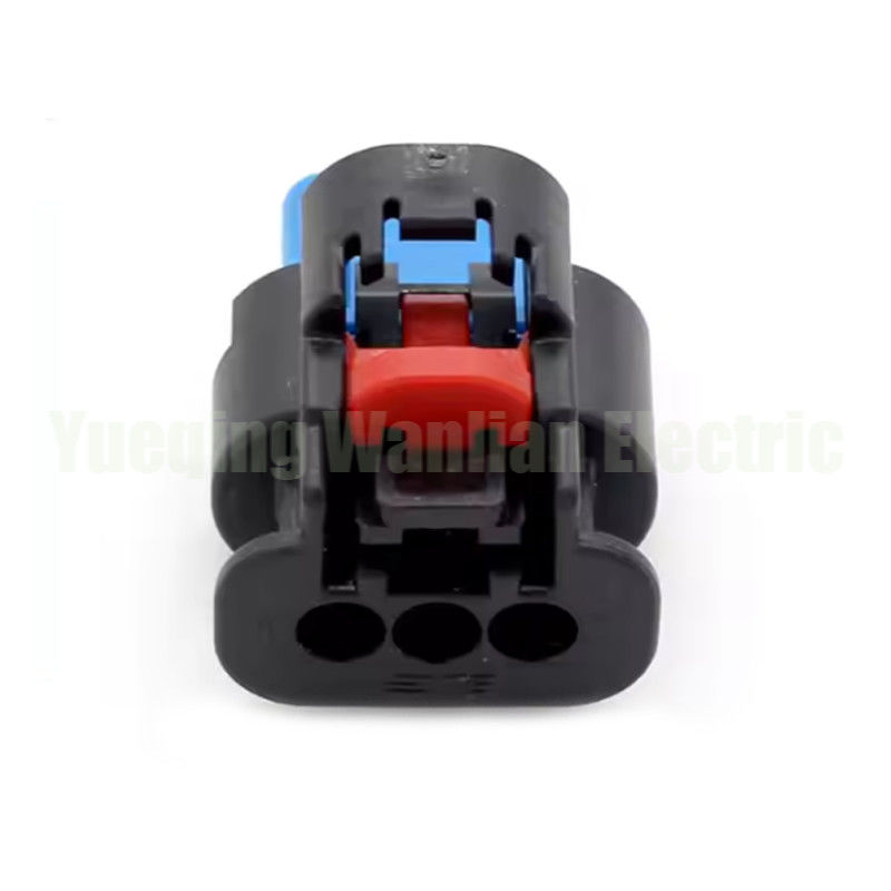 3 Pin 1-2203771-1 kadın otomatik su geçirmez konektör Radar sensörünün ters fişini Çakma bobini fişini