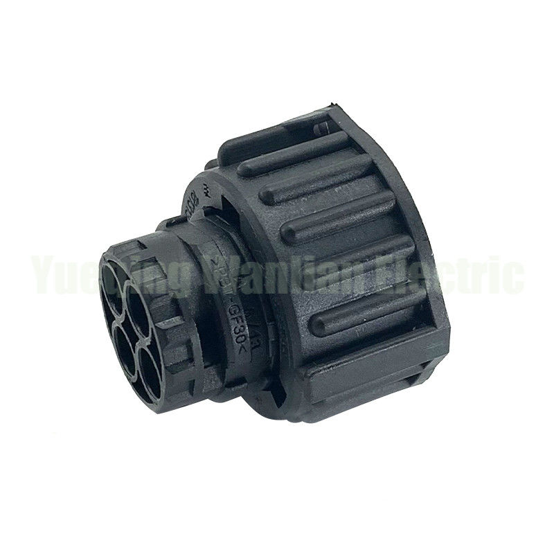 4 Pin 1-967325-1 Otomobil Yuvarlak Ters Solenoid Valf Plug Araç Boru hattı iletim bağlantısı