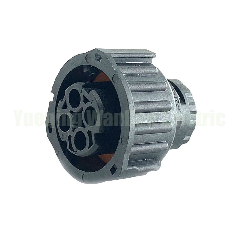 4 Pin 1-967325-1 Otomobil Yuvarlak Ters Solenoid Valf Plug Araç Boru hattı iletim bağlantısı