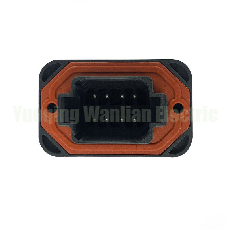 8 Pin DT15-8PB Otomobil Su geçirmez Bağlantı düz pin tutucu PCB lehim panelini son priz bağlantısı