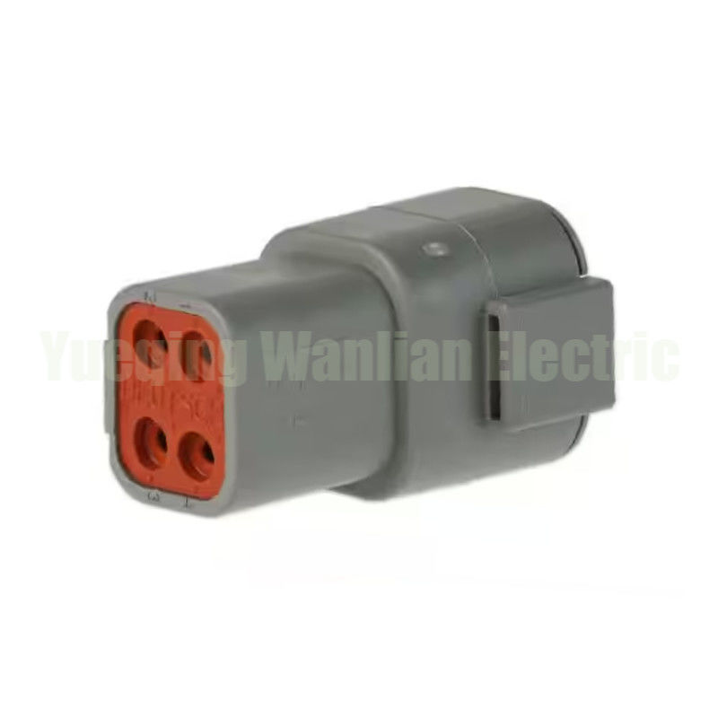 4 Pin DTP04-4P DTP Serisi Bağlantısı Su geçirmez Plug Güç Bağlantısı Plug