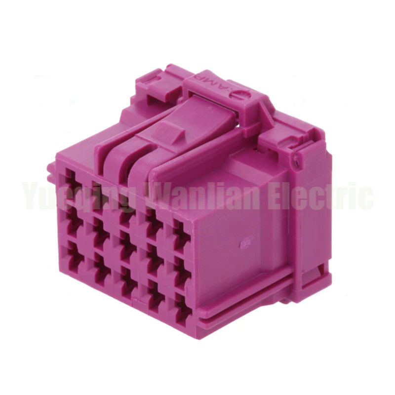 15 Pin 8-968973-1 Otomobil Ses Güçlendirici Elektrik Kablo Soket AC Montaj Otomatik Kapalı Bağlantı Araç Adaptörü