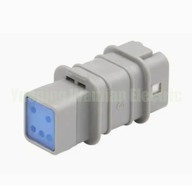 5 Pin 05T-JWPF-HHLE-D Küçük Akım Gri Su geçirmez Bağlantı Miniatür Değiştirici Plug Kablo Bağlantısı