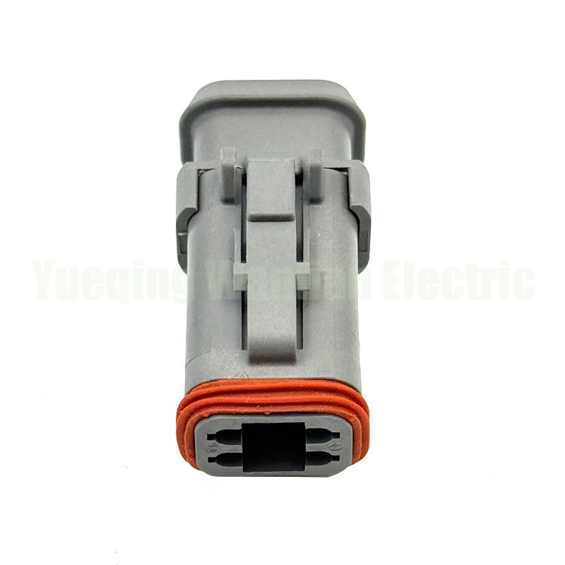 4 Way DT06-4S-E008 Deutsch DT Serisi Soket Fişi Otomobil Bağlayıcı Fişi Gri