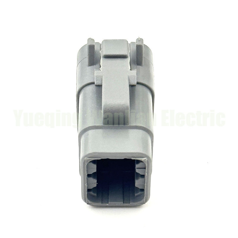 6 Pin DTM06-6S ATM06-6S Otomotiv Bağlantı Evi DTM Serisi Plug Gri Plug Bağlantısı