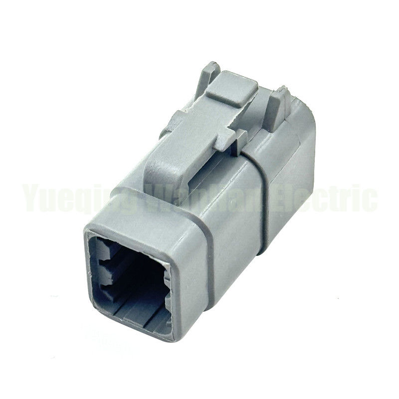 6 Pin DTM06-6S ATM06-6S Otomotiv Bağlantı Evi DTM Serisi Plug Gri Plug Bağlantısı