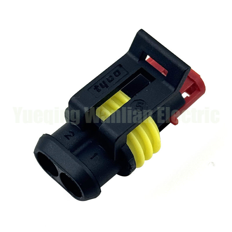 2 Pin 282080-1 1.5mm Serisi Soket Bağlantıları Bağlantı Ayrı Tel Kontu
