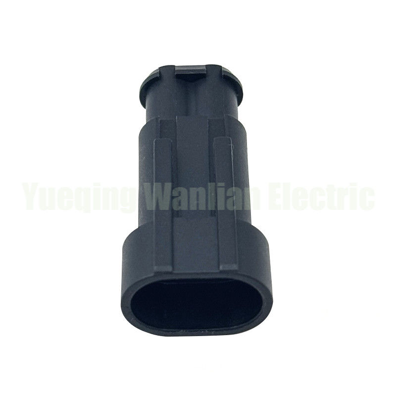 2 Pin 282104-1 Otomobil Bağlantı Evi Siyah 1.5 Serisi Bağlantılar