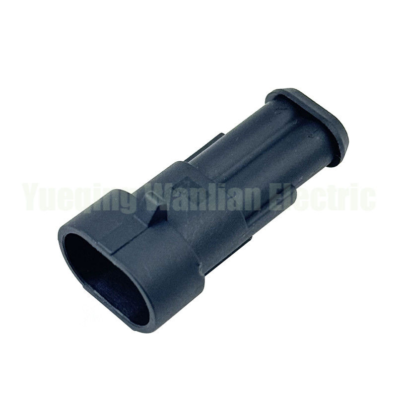 2 Pin 282104-1 Otomobil Bağlantı Evi Siyah 1.5 Serisi Bağlantılar